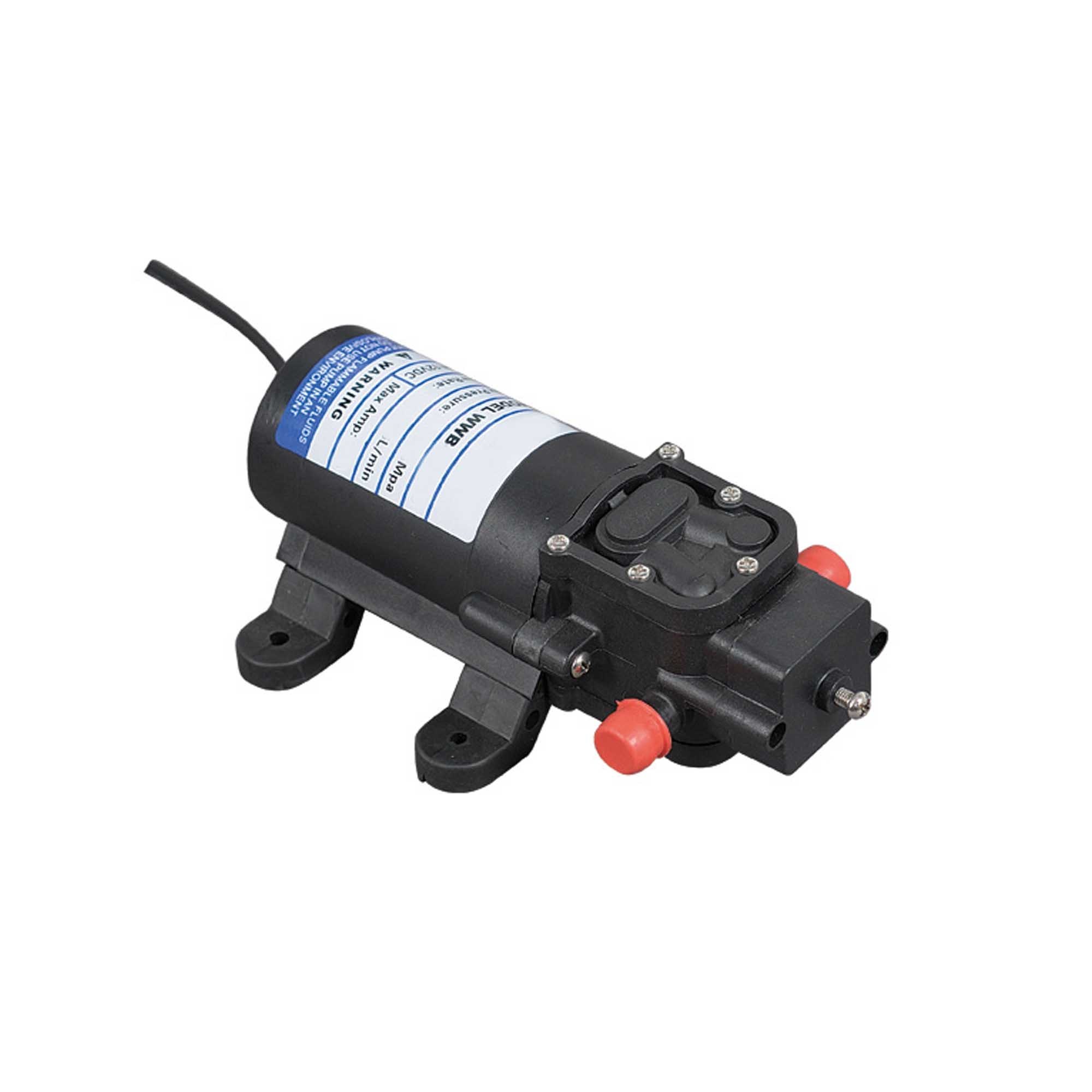 Gol Pumps 37.8 GPH,12V-DC, Max. Flow 38 GPH, Port Size 0.5 in, Volts 12 DC, Model# WWB-09121